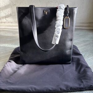 TUMI Voyageur Vail North/South Leather Tote Bag